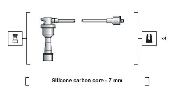 MAGNETI MARELLI Süütesüsteemikomplekt 941318111183